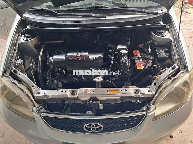 Vios 2003G 1.5 keo chỉ zin 100% 100km5L xe khá zin