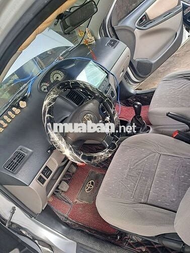 Vios 2003G 1.5 keo chỉ zin 100% 100km5L xe khá zin