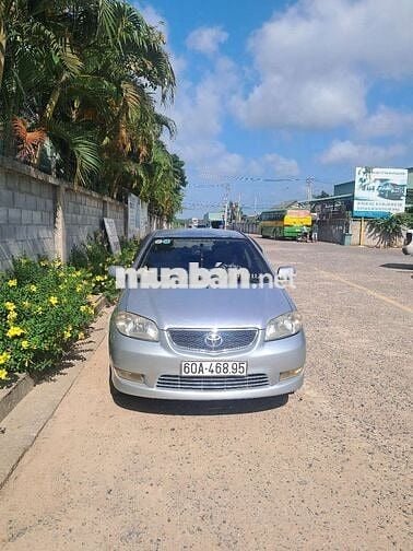 Vios 2003G 1.5 keo chỉ zin 100% 100km5L xe khá zin