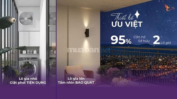 Căn hộ 2pn view biển đà nẵng, đối diện mega market, cạnh ĐH Bách khoa