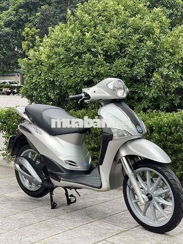 Piaggio Libety125 màu ghi bạc thời trang!