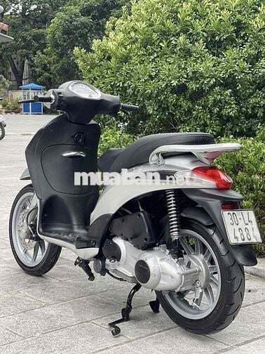 Piaggio Libety125 màu ghi bạc thời trang!