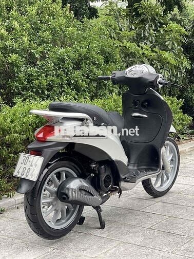 Piaggio Libety125 màu ghi bạc thời trang!
