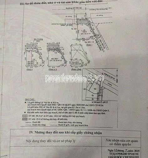 Bán nhà mặt tiền Lê Văn Sỹ, Quận 3, 151m², đang cho thuê 230 triệu/th