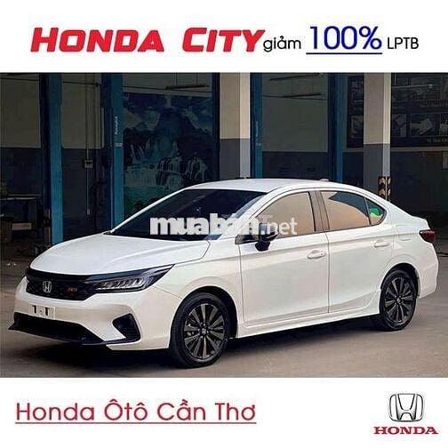 Honda City 2025 Giảm 57tr (100% LPTB) + Phụ Kiện
