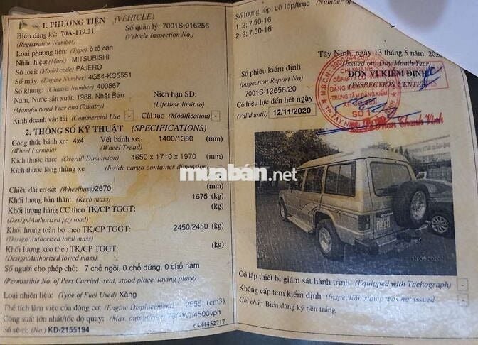 ✅PAJERO NHẬP NHẬT 1988