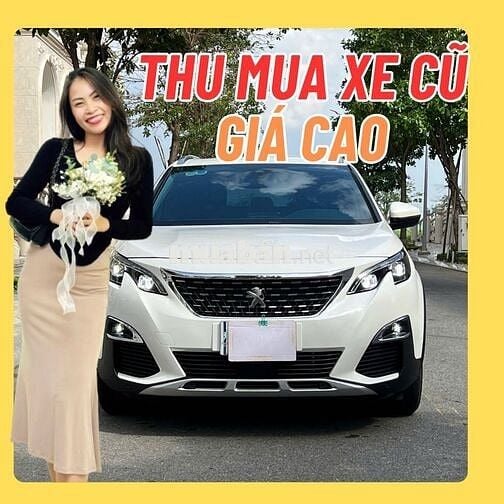Peugeot 5008 2021 Allure trắng, full LS, có vay NH