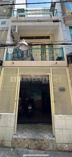 Cho thuê nhà hẻm 3m(BG) Bàn Cờ, P.3, Q.3 giá 15tr