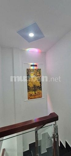 Nhà mới tuyệt đẹp, 1Trệt, 1lầu, 3,15mx13m. Hẻm 43 Bình Đông, P14,Q8