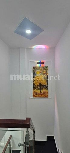 Nhà mới tuyệt đẹp, 1Trệt, 1lầu, 3,15mx13m. Hẻm 43 Bình Đông, P14,Q8