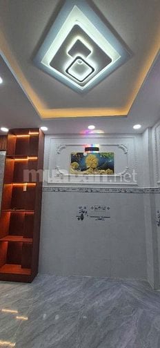 Nhà mới tuyệt đẹp, 1Trệt, 1lầu, 3,15mx13m. Hẻm 43 Bình Đông, P14,Q8
