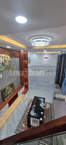 Nhà mới tuyệt đẹp, 1Trệt, 1lầu, 3,15mx13m. Hẻm 43 Bình Đông, P14,Q8