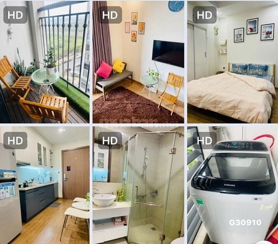 STUDIO CHO THUÊ NGẮN HẠN VÀ DÀI HẠN – VINHOMES GREEN BAY Mễ Trì.