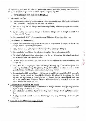 THÔNG BÁO MỜI CHÀO GIÁ CẠNH TRANH THANH LÝ PHẾ LIỆU