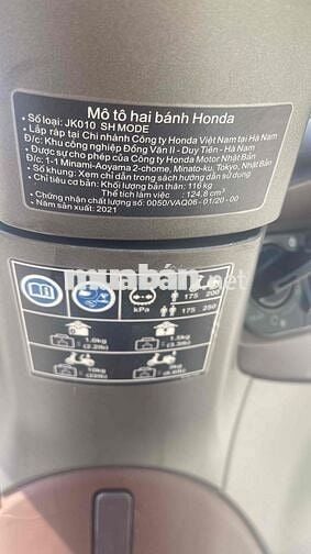 Cần bán Sh Mode ABS, chính chủ, xe nữ chạy