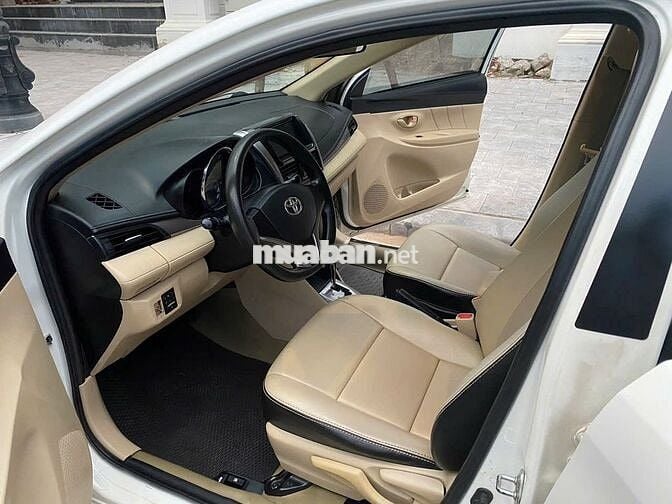 Chính chủ bán Toyota Vios E 1.5AT trắng sx 2018