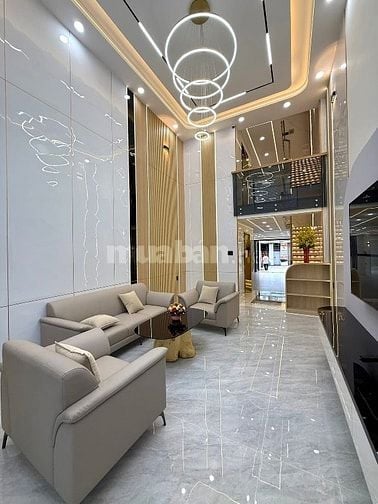 Siêu phẩm 5 Lầu THANG MÁY CAO CẤP Gara để 2 xe hơi hẻm 10m Lê Đức Thọ