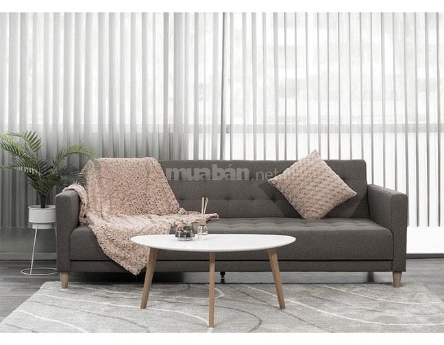 Sofa giường xám – Thiết kế 2 trong 1, tiết kiệm không gian