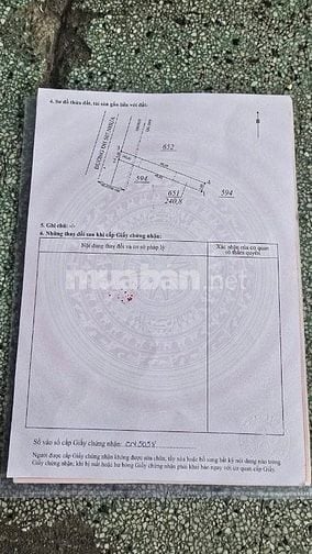 Mặt tiền kinh doanh DH507 giá cực đẹp 820tr