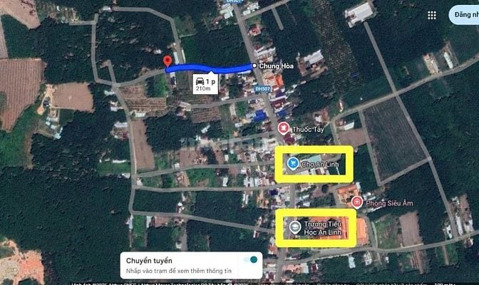 Vườn mít sẵn thổ cư ngay trung tâm xã 385tr