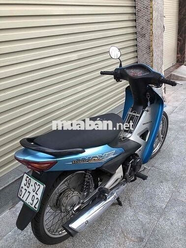 honda wave a100cc xanh bạc 2017 zin đẹp