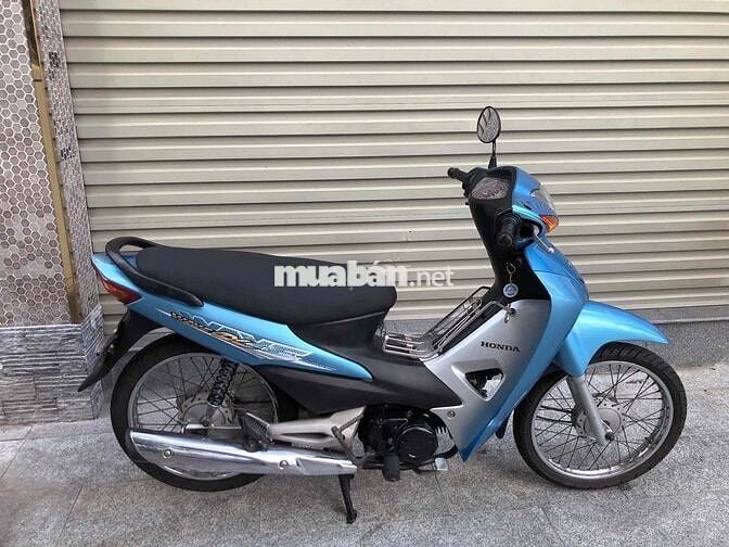 honda wave a100cc xanh bạc 2017 zin đẹp