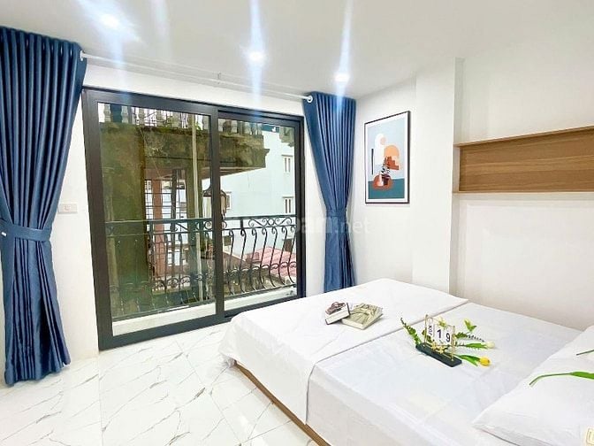 Siêu phẩm nhà Hoàng Mai 55m x 7 tầng, ô tô hai mặt thoáng kinh doanh
