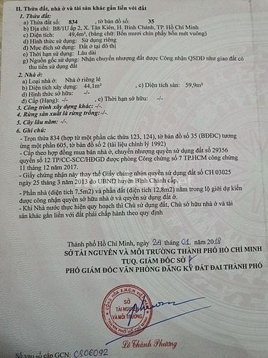 NHÀ CHÍNH CHỦ SỔ HỒNG CẦM TAY CẦN BÁN