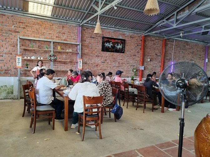 Nhà hàng KDL Cồn Lân trong quần thể KDL  tứ linh Long Lân Quy Phụng