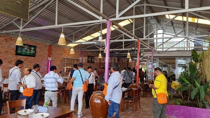 Nhà hàng KDL Cồn Lân trong quần thể KDL  tứ linh Long Lân Quy Phụng
