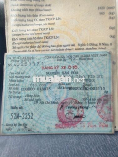 1996 Tôi không rõ - 123456 km