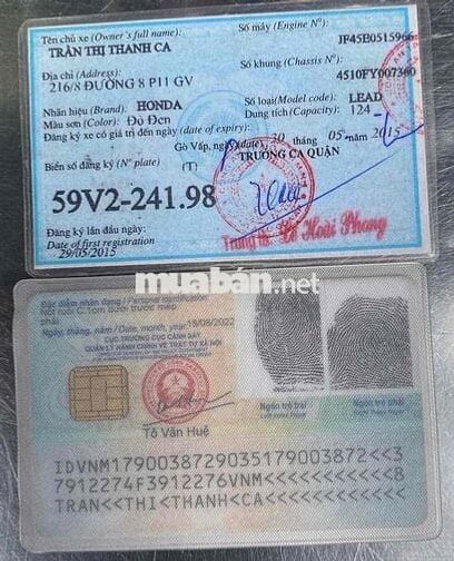 Lead Honda 9 chủ ít đi công chứng bxtp rin em ru