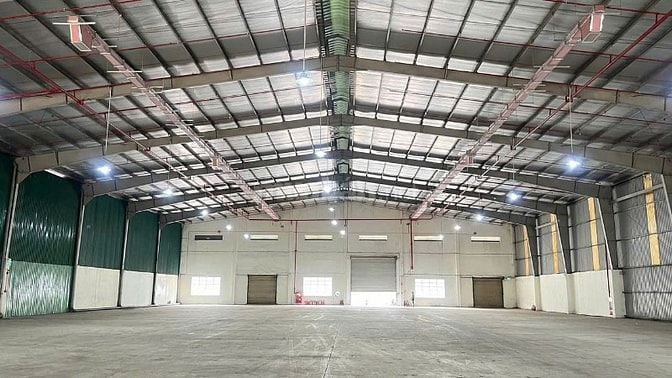 Cho thuê kho xưởng 1290m2 KCN Cát Lái ( Pccc tự động )