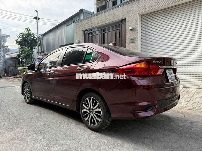 Honda City Top sx 2020 màu đỏ