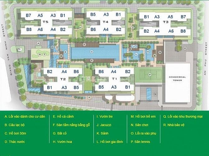 Bán Penthouse tại The Vista An Phú tháp T3 view sông 4 phòng ngủ 450m2