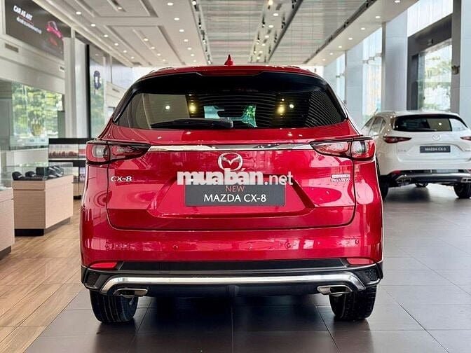 NEW MAZDA CX8-2025 LUXURY 7 CHỖ+BHTV+CAMHT+PG..