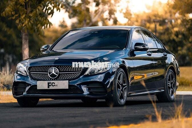 Mercedes C300 AMG 2021 Trả trước 199tr Xanh - Nâu
