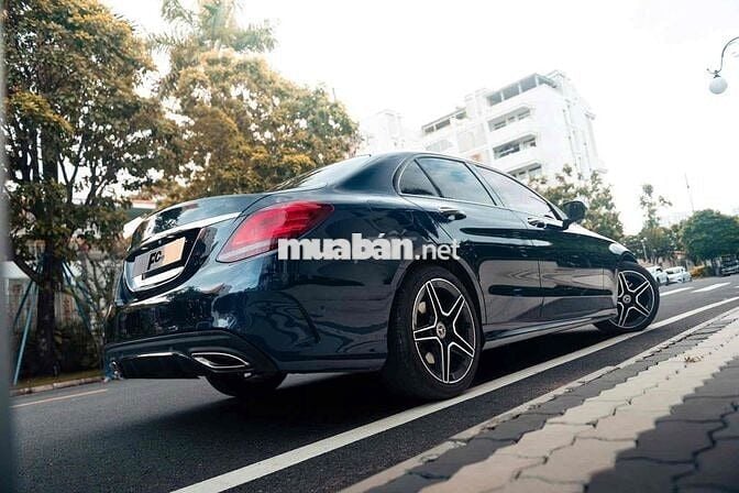 Mercedes C300 AMG 2021 Xanh Cavansite - Nâu