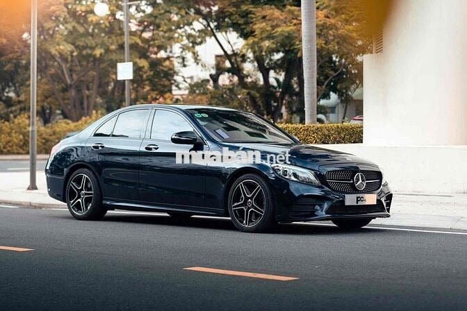 Mercedes C300 AMG 2021 Xanh Cavansite - Nâu