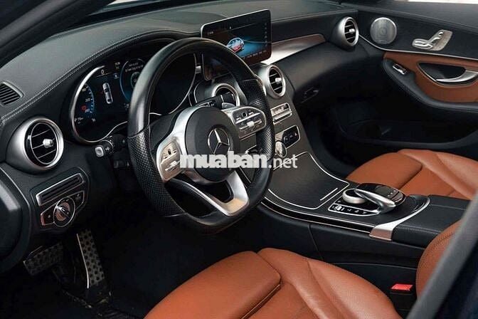 Mercedes C300 AMG 2021 Xanh Cavansite - Nâu
