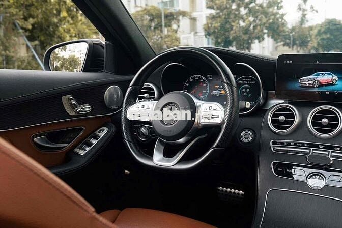 Mercedes C300 AMG 2021 Xanh Cavansite - Nâu