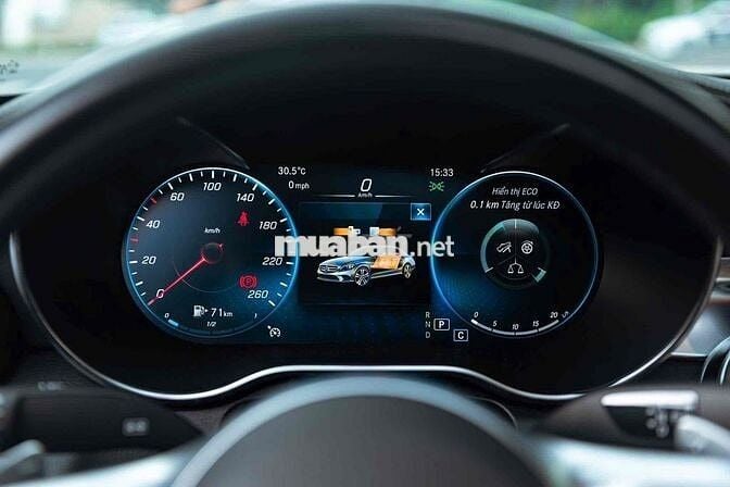 Mercedes C300 AMG 2021 Xanh Cavansite - Nâu