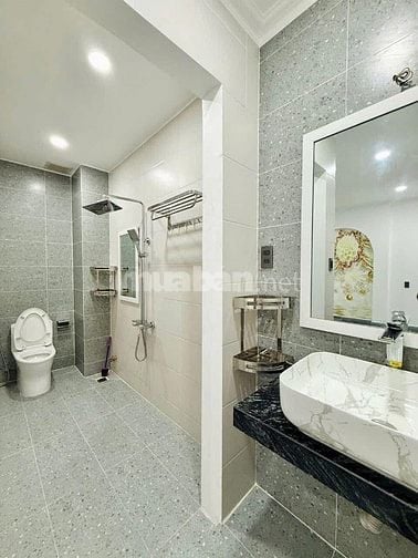 Biệt thự hẻm 6 m khu nhà giàu nguyễn văn khối thang náy xây 5 tầng