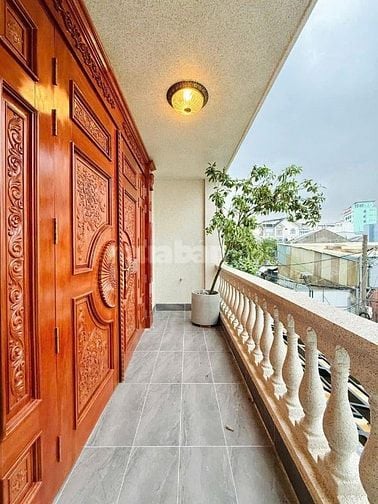 Biệt thự hẻm 6 m khu nhà giàu nguyễn văn khối thang náy xây 5 tầng