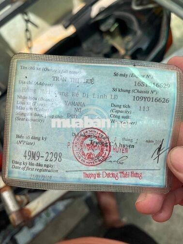 cần bán xe như hình