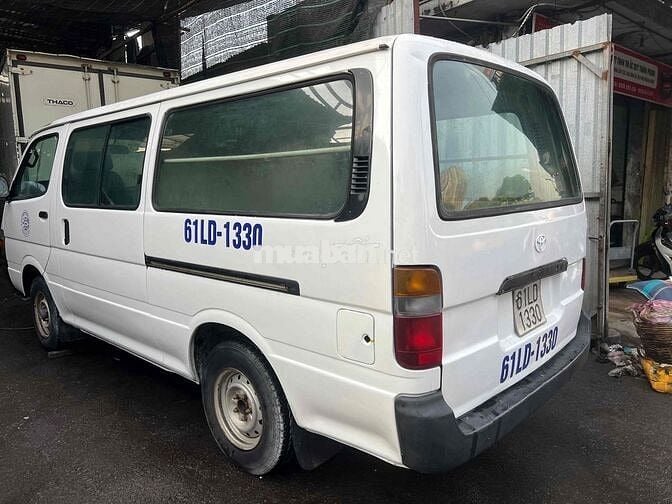 Toyota Hiace 2003 Van 6 chỗ 600 kg ko cấm giờ