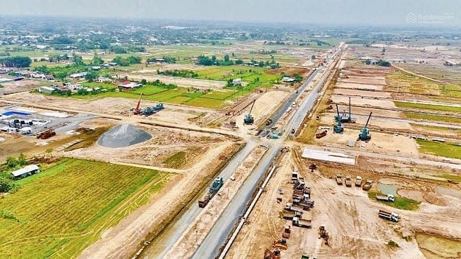 Siêu phẩm đất thổ cư 160m² TT Hậu Nghĩa – mặt tiền đẹp, giá đầu tư!