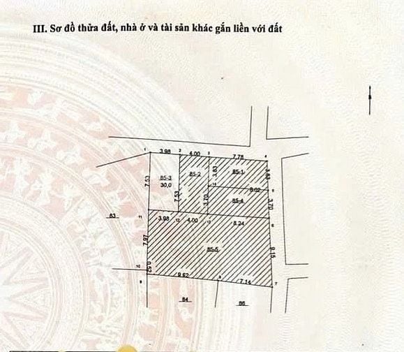 BÁN 4 CĂN 30M/5T, GIÁ 5,4 TỶ, Ỷ LA, NGAY SÁT ĐƯỜNG DƯƠNG NỘI, HÀ ĐÔNG.