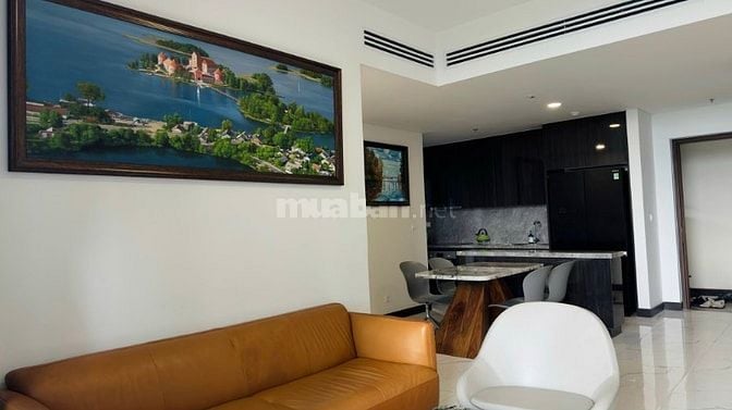 Cho thuê căn hộ 2PN Tầng 12 Empire City view sông 93m2 đầy đủ nội thất