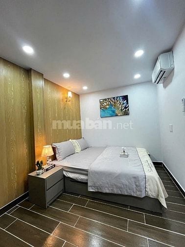 Nhà xây mới trệt lửng 3 lầu 1/ Đường số 19 F8 GV. Hẻm xe hơi